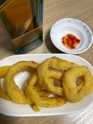 디케이식품(주) M.H 어니언링 700g — 5점을 준 리뷰어가 2022년 12월 올린 사용 사진