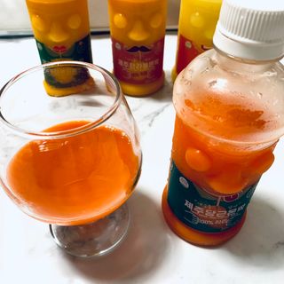 탐라원 제주의 맛, 몬딱주스 4종세트 - 한라봉몬딱주스, 천혜향몬딱주스, 청귤에이드, 당근몬딱주스 — 5점을 준 리뷰어가 2021년 8월 올린 사용 사진
