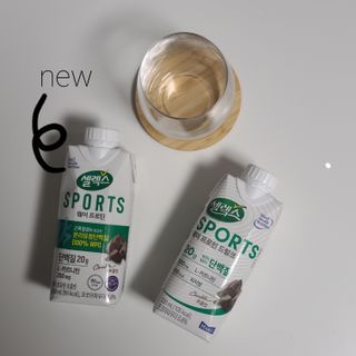 셀렉스스포츠 셀렉스 스포츠 웨이 프로틴 초콜릿 _ 330ml x 12팩 — 5점을 준 리뷰어가 2021년 5월 올린 사용 사진