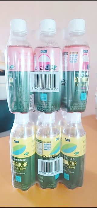 더그레잇티 콤부차 [매일유업] 더그레잇티 44kcal 콤부차 300ml *12개입 (오리지널 6개+베리리치 6개) — 4점을 준 리뷰어가 2023년 7월 올린 사용 사진