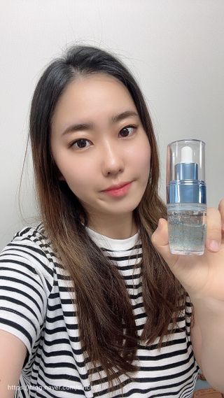 나우 [리브엠] 화해 1등 수분앰플 , 엑소코어 워터풀 텐션 앰플 — 5점을 준 리뷰어가 2023년 6월 올린 사용 사진