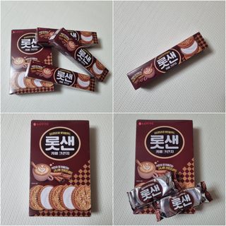 롯데제과 롯샌 카페크런치 — 5점을 준 리뷰어가 2021년 10월 올린 사용 사진