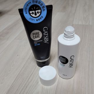 [갸스비] 명불허전, 남성을 위한 브랜드 갸스비의 올인원, 폼클렌징, 헤어오일 3종 — 5점을 준 리뷰어가 2021년 4월 올린 사용 사진
