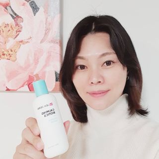 리더스코스메틱 리더스 카밍 바이오틱스 에센스 워터 — 5점을 준 리뷰어가 2021년 2월 올린 사용 사진
