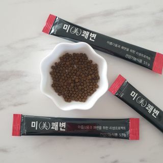 새롬바이오 리생 [미쾌변] 차전자피 식이섬유 건강기능식품 3팩 — 5점을 준 리뷰어가 2021년 7월 올린 사용 사진