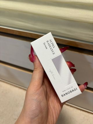 바노바기 코스메틱 알파 래디언스 세럼 30ml — 5점을 준 리뷰어가 2023년 11월 올린 사용 사진