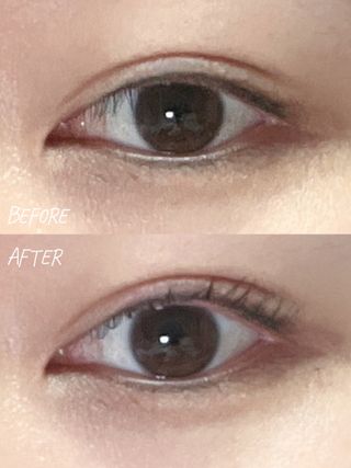 더소설 소설 블랙아이래쉬 세럼 10g(SOSEOL BLACK EYELASH SERUM 10g) — 4.5점을 준 리뷰어가 2024년 3월 올린 사용 사진