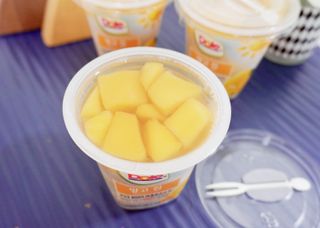 돌 MF[Dole] 파인애플컵/망고컵/복숭아컵 198g 6입X1박스 (맛 1가지 랜덤 발송) — 5점을 준 리뷰어가 2024년 5월 올린 사용 사진