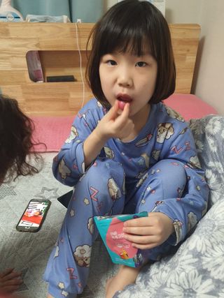푸름웰니스 라바 쑥쑥구미 36g — 5점을 준 리뷰어가 2022년 3월 올린 사용 사진