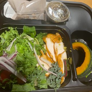 참살이도시락 작심삼일 샐러드도시락 3개 맛보기 새벽배송 또는 택배배송 — 5점을 준 리뷰어가 2021년 8월 올린 사용 사진