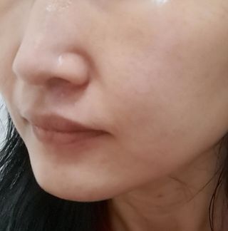 메타포레 12PM  카밍 선스크린 — 5점을 준 리뷰어가 2021년 8월 올린 사용 사진