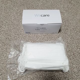위케어 원데이 덴탈마스크 50매 화이트 대형 국내생산 — 5점을 준 리뷰어가 2021년 2월 올린 사용 사진