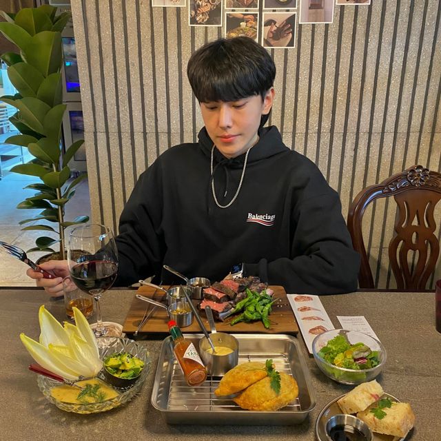 [아올 강남점] 수비드 우대갈비 세트 리뷰 사진