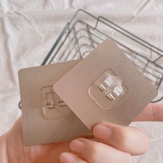 원달러샵 철제 코너 욕실 선반 — 5점을 준 리뷰어가 2021년 1월 올린 사용 사진