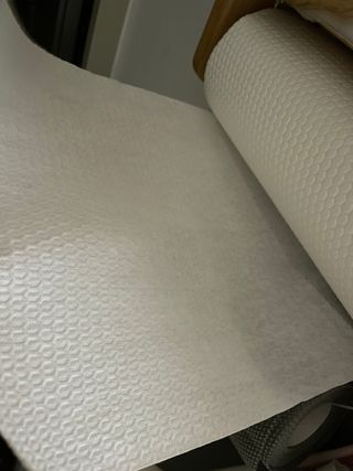 부직포나라 중금속유해물질ZERO 뜯어쓰는 주방 일회용수세미 60매 2매 — 5점을 준 리뷰어가 2022년 10월 올린 사용 사진