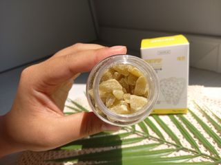 작심연구소 구취제거+충치예방+치아화이트닝 마법의 캔디 덴티팝3종(맛 랜덤 발송) — 5점을 준 리뷰어가 2022년 5월 올린 사용 사진
