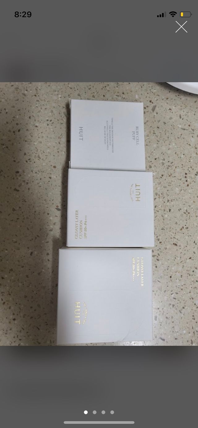 위뜨 글로시 레이어 쿠션 리뷰 사진