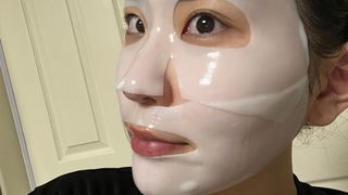 블로그 [웰더마] 프리미엄 사파이어 콜라겐 임팩트 피팅 마스크(4매입/1BOX) — 5점을 준 리뷰어가 2025년 4월 올린 사용 사진