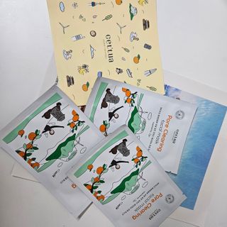세뚜아(Cettua) [세뚜아] 포어 클리어링 마스크 Cettua Pore Clearing facial mask 5매 — 4점을 준 리뷰어가 2024년 4월 올린 사용 사진