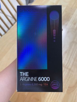 [닥터루템]THE 맛있고 THE 진한 THE 아르기닌 6000 1box (15포) — 5점을 준 리뷰어가 2022년 9월 올린 사용 사진