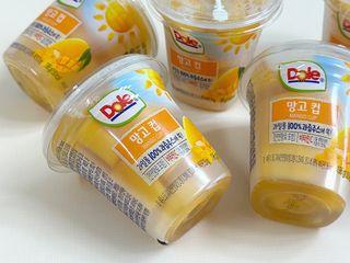 돌 MF[Dole] 파인애플컵/망고컵/복숭아컵 198g 6입X1박스 (맛 1가지 랜덤 발송) — 5점을 준 리뷰어가 2024년 10월 올린 사용 사진