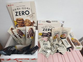 ZERO (초콜릿 칩 쿠키, 카카오 케이크, 후르츠 젤리, 아이스 콜라, 아이스 초코바) — 5점을 준 리뷰어가 2022년 6월 올린 사용 사진