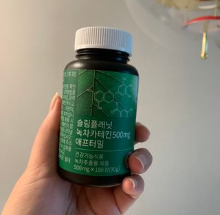 슬림플래닛 녹차카테킨 500mg 애프터밀 — 5점을 준 리뷰어가 2021년 10월 올린 사용 사진