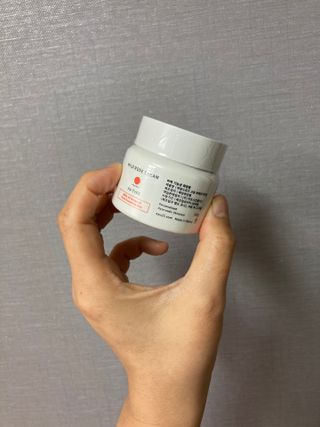 AYU25[아유트웬티파이브]다마스크로즈워터 베이스 천연 수분 촉촉 크림 — 5점을 준 리뷰어가 2021년 4월 올린 사용 사진
