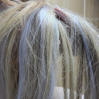 썸헤어 / SUMHAIR 썸헤어 프로틴 리치 머랭 트리트먼트 극손상모 전용 케어 — 5점을 준 리뷰어가 2021년 6월 올린 사용 사진