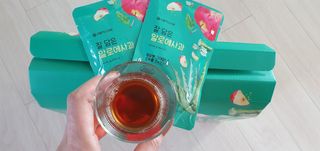 서울약사신협 잘 담은 알로애사과_70ml x 30포 — 5점을 준 리뷰어가 2021년 10월 올린 사용 사진