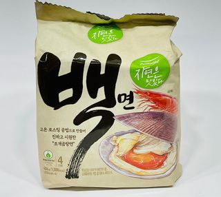 [풀무원] 자연은맛있다 정면, 백면, 홍면  세트 — 5점을 준 리뷰어가 2021년 4월 올린 사용 사진