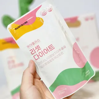 [경남제약헬스케어] 케어플러스 리셋 다이어트 청포도맛 100ml X 5포 (5일분) — 5점을 준 리뷰어가 2023년 4월 올린 사용 사진