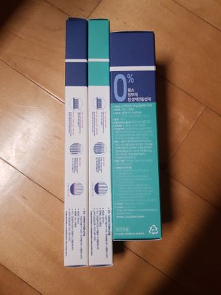 리퀴덴트 오랄케어 온가족용 리퀴덴트 더더 오랄케어 무불소 치약 + 임상시험완료 이중 미세 엠보싱 칫솔 올데이세트 — 5점을 준 리뷰어가 2020년 12월 올린 사용 사진