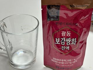 광동생활건강 [광동]진하고 깊은 풍미, 광동 보감쌍화진액 100mL * 18포 — 5점을 준 리뷰어가 2024년 6월 올린 사용 사진