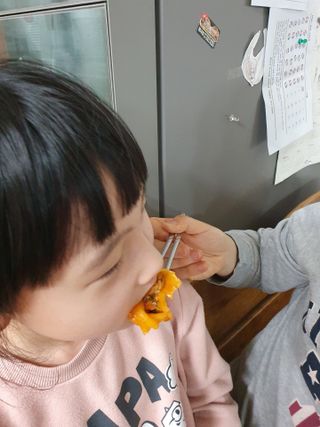 한만두 진한 해물맛 짬뽕만두 1kg — 5점을 준 리뷰어가 2021년 4월 올린 사용 사진
