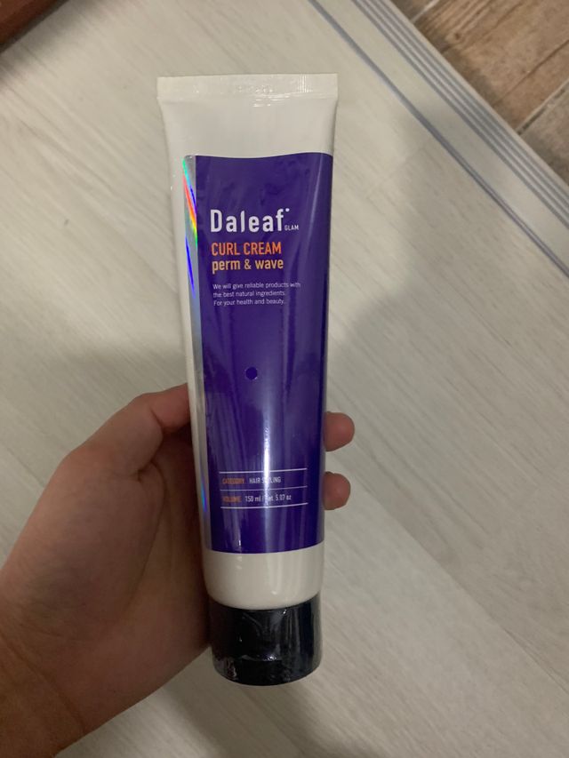 달리프 글램 컬크림 펌앤웨이브 150ml 리뷰 사진