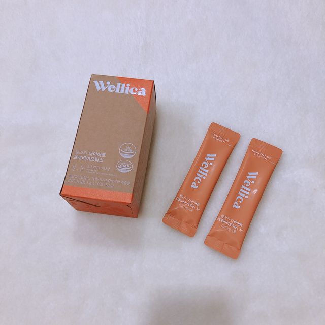 웰리카 다이어트 프로바이오틱스  20포 + 웰리카 저분자 피쉬콜라겐 10포 리뷰 사진