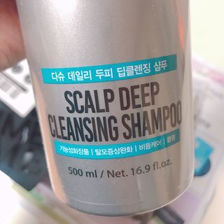 다슈코리아 다슈 데일리 두피 딥 클렌징 샴푸 500ml — 5점을 준 리뷰어가 2021년 5월 올린 사용 사진