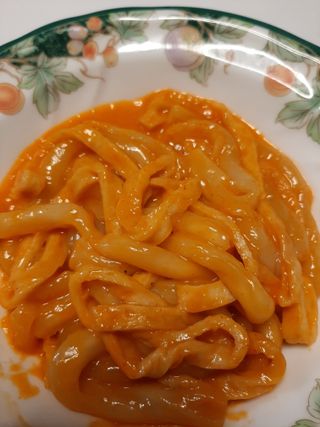 [푸딩팩토리] 로제누들떡볶이 500g / 까르보나라크림누들떡볶이 500g — 5점을 준 리뷰어가 2022년 8월 올린 사용 사진
