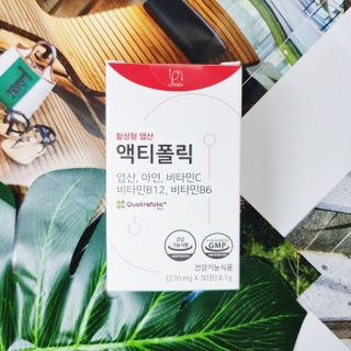 [리노브] 4세대 활성엽산 액티폴릭 270mg x 30정 — 5점을 준 리뷰어가 2022년 7월 올린 사용 사진