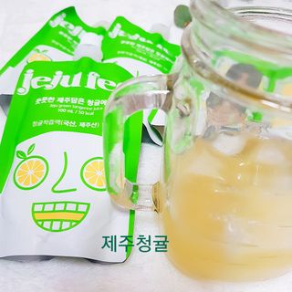 JEJUFEEL 풋풋한 제주담은 청귤에이드 — 5점을 준 리뷰어가 2022년 10월 올린 사용 사진