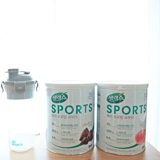 셀렉스스포츠 셀렉스 스포츠 웨이 프로틴 파우더 2종 + 텀블러 세트 — 5점을 준 리뷰어가 2021년 6월 올린 사용 사진