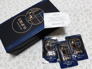 [광동생활건강] 광동정녹청 30포 — 4점을 준 리뷰어가 2021년 10월 올린 사용 사진