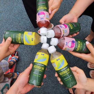 더그레잇티 콤부차 300ml *12개입 (오리지널 6개+베리리치 6개) — 4점을 준 리뷰어가 2022년 7월 올린 사용 사진