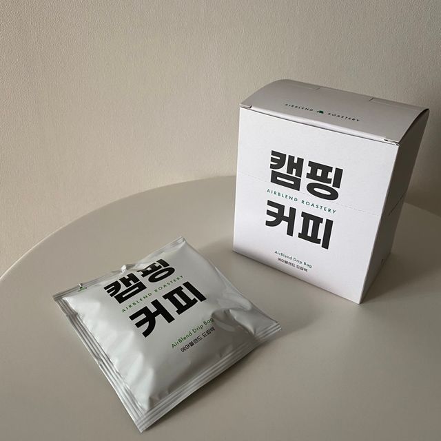 캠핑커피 등산커피 리뷰 사진