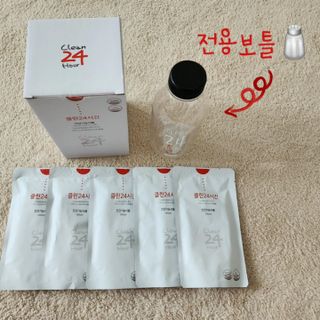 클린24시간 1BOX(5포) + 전용보틀(500ml) — 5점을 준 리뷰어가 2023년 5월 올린 사용 사진