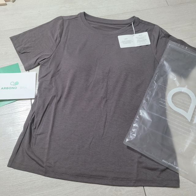 아르보노 10color 데일리 반팔 노브라티 리뷰 사진