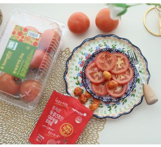 레드닥터 완숙토마토 + 통째로 동결건조한 대추방울토마토 — 5점을 준 리뷰어가 2022년 12월 올린 사용 사진