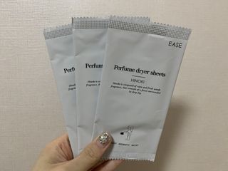 [이즈라이프코스메틱] 퍼퓸 드라이어 시트 히노끼향  or 블랑향 2중 택1 30매 — 4.5점을 준 리뷰어가 2021년 5월 올린 사용 사진