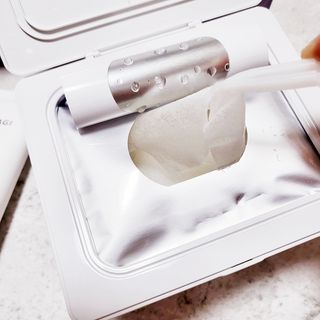 바노바기 코스메틱 바노바기 밀크씨슬 리페어 시카 폼 클렌저 플러스 120ml + 퀵 마스크 플러스 30매 — 5점을 준 리뷰어가 2023년 8월 올린 사용 사진